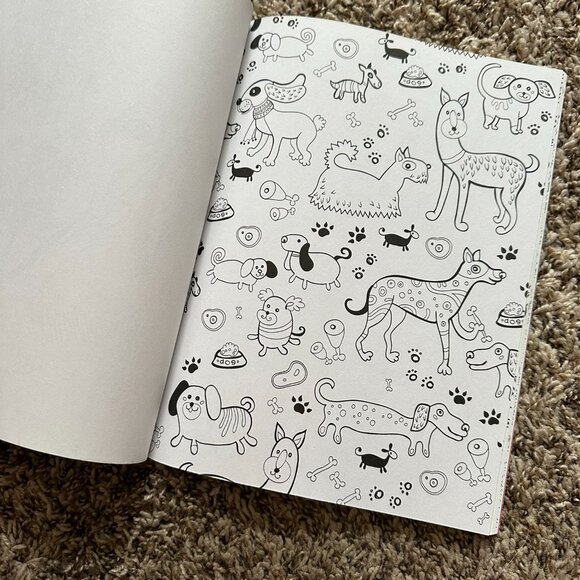 ๐ Color Creatives Dog Days Christmas Coloring Book 2023 - Picture 3 of 7